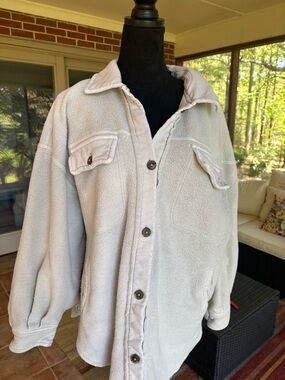 Free People Ruby gray/beige Shacket